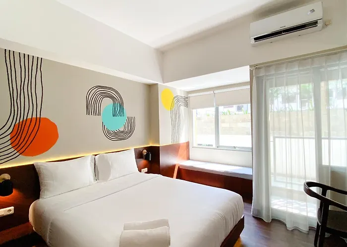 Homey Studio No Kitchen At Gateway Park Lrt City Bekasi Apartment By Travelio